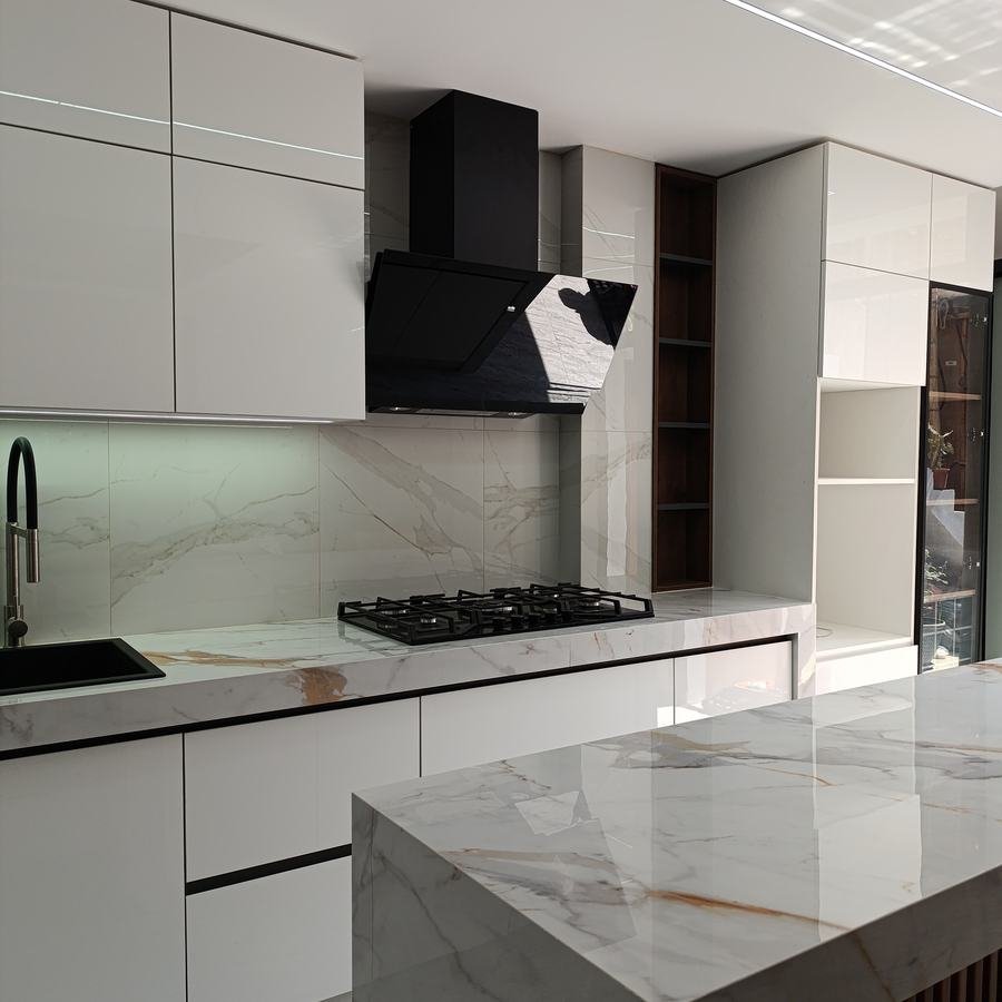 Cocina Blanca con Isla