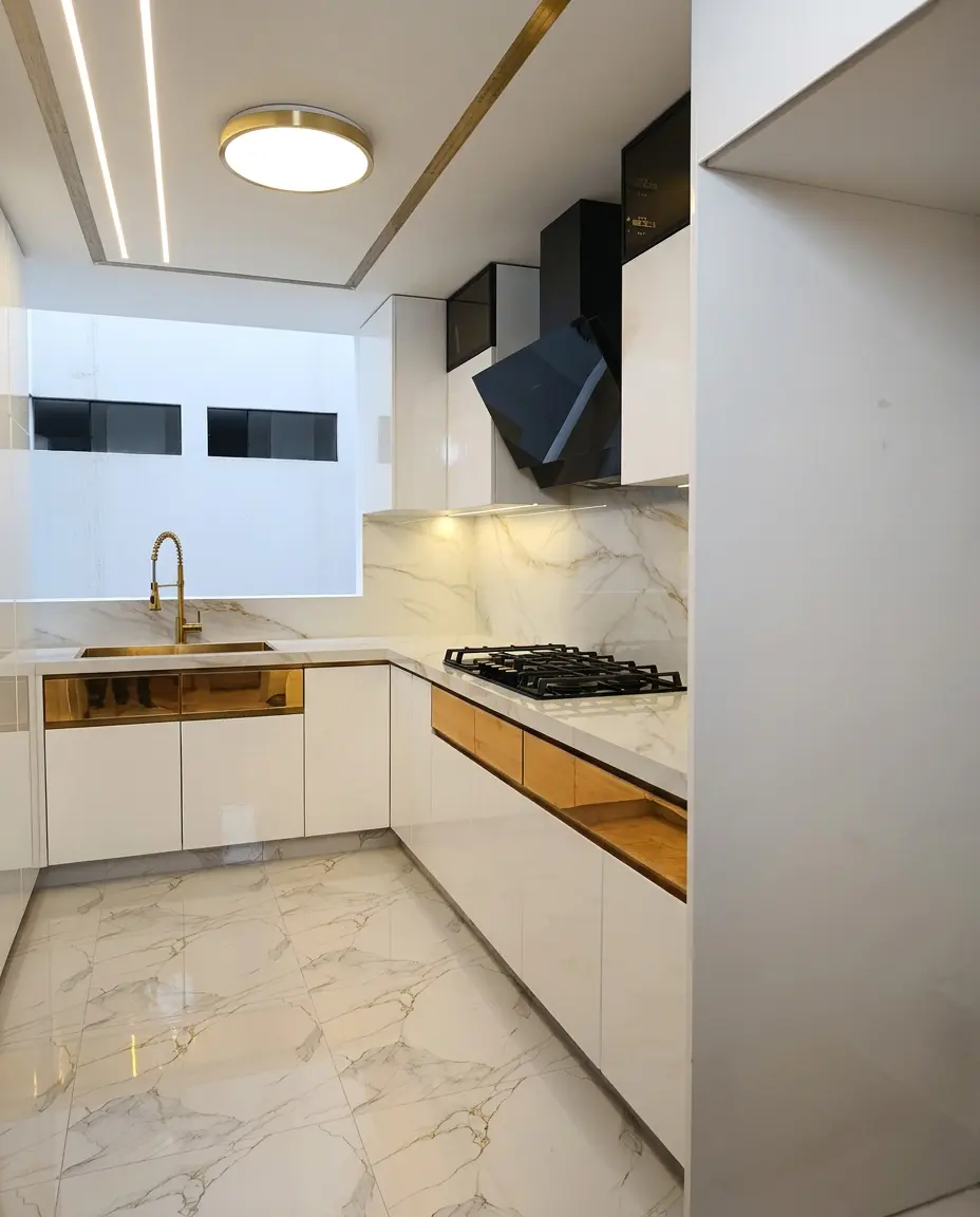 Cocina a medida terminada